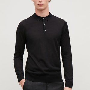 COS Merino Polo-neck Jumper Sweater